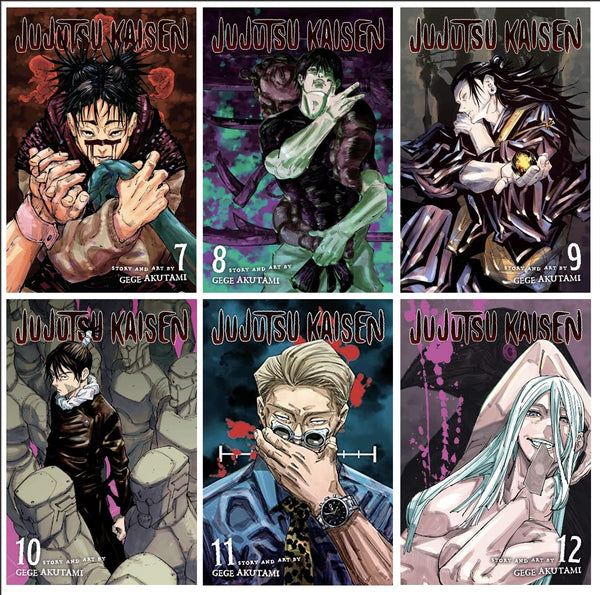 Jujutsu Kaisen Vol. 7–12 Bundle Set