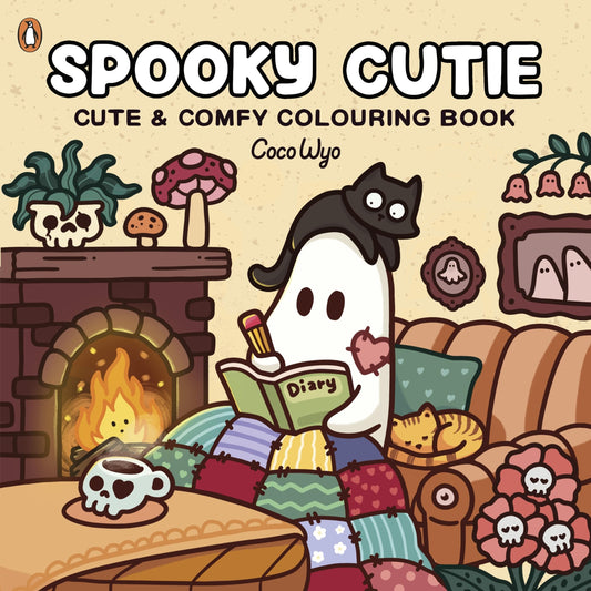 Spooky Cutie: A cute and comfy colouring book, perfect for Halloween (Coco Wyo)