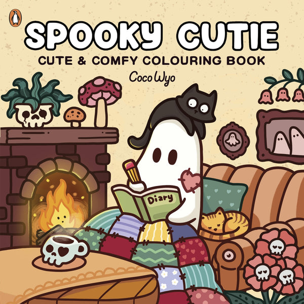 Spooky Cutie: A cute and comfy colouring book, perfect for Halloween (Coco Wyo)