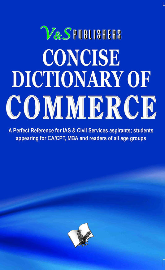 Concise Dictionary Of Commerce