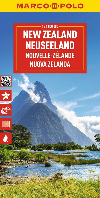 New Zealand Marco Polo Map