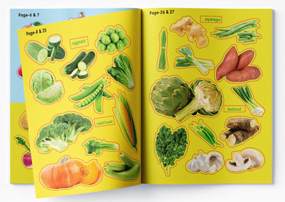 My First 100 Food Stickers