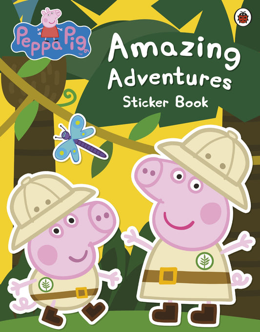 Peppa Pig: Amazing Adventures Sticker Book by Peppa Pig (Author) book cover