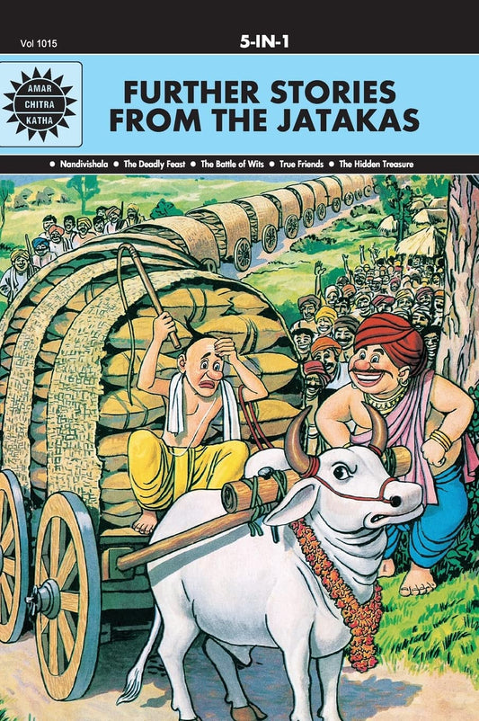 Further Stories from the Jatakas: 5 in 1 (Amar Chitra Katha) by Anant Pai book cover