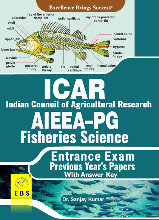 ICAR AIEEA PG Fisheries Science Entrance Exam Previous Year's Papers (English Medium)