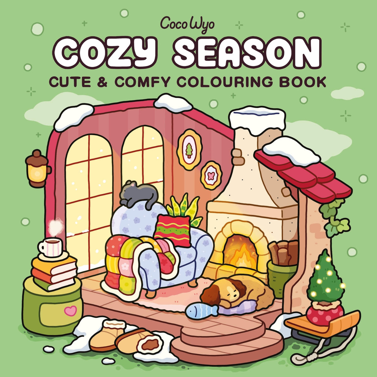 Cozy Season: A cute and comfy colouring book, perfect for relaxing and unwinding (Coco Wyo)