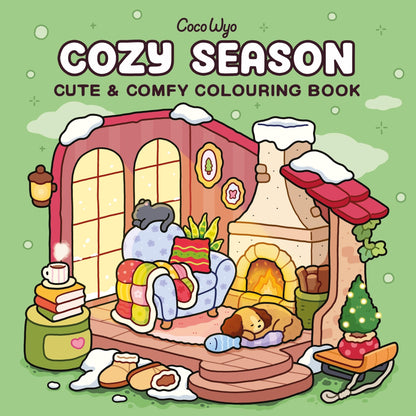 Cozy Season: A cute and comfy colouring book, perfect for relaxing and unwinding (Coco Wyo)