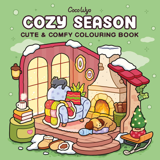 Cozy Season: A cute and comfy colouring book, perfect for relaxing and unwinding (Coco Wyo)