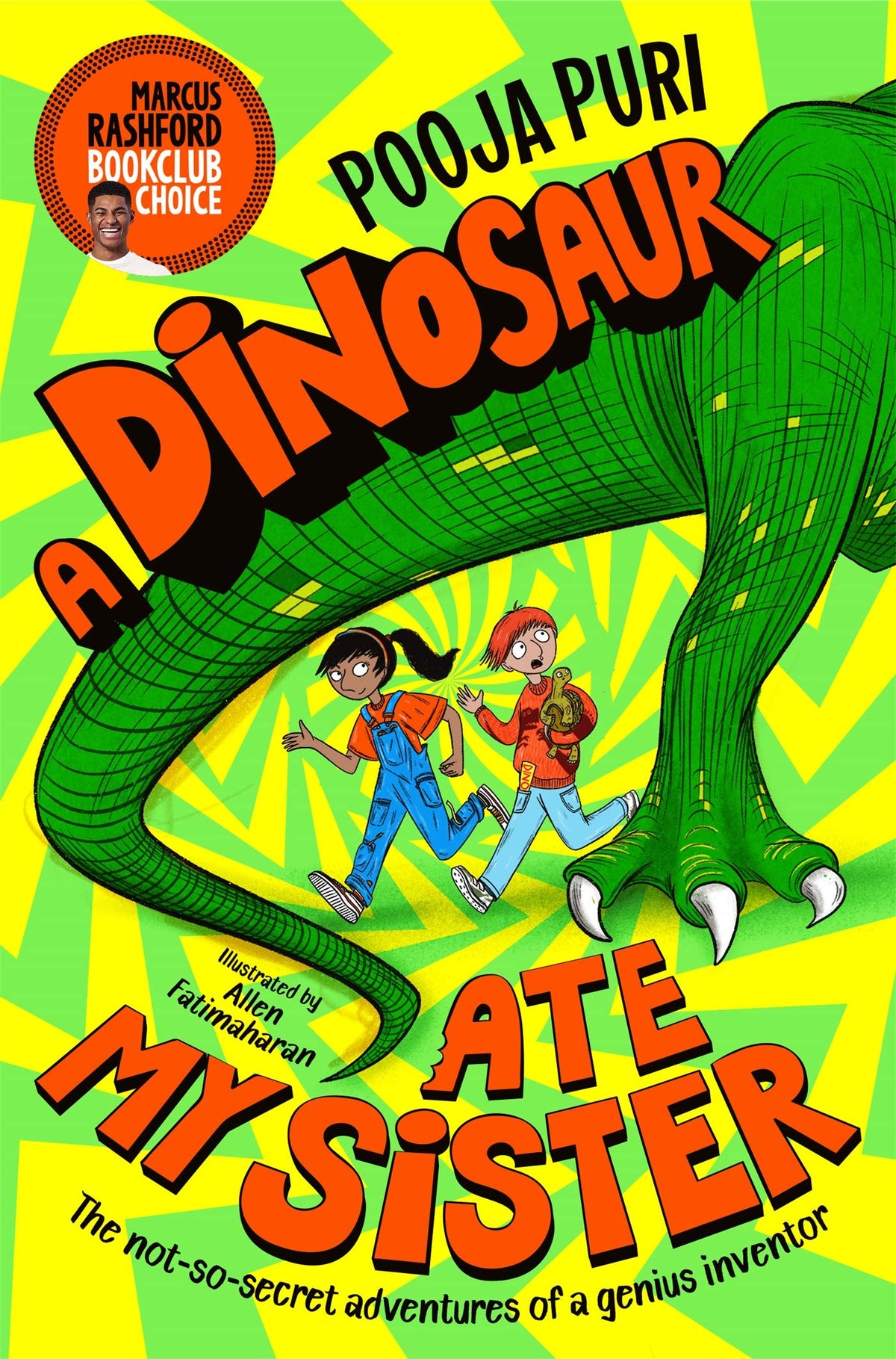 A Dinosaur Ate My Sister book cover