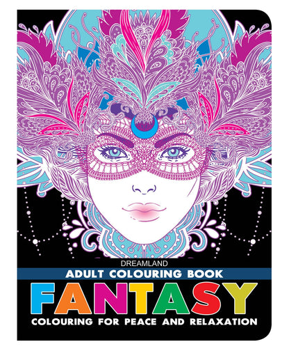 Fantasy Adult Colouring Book for Relaxation & Mindfulness | Imaginative Illustrations to Colour Your Way to Calm and Creativity