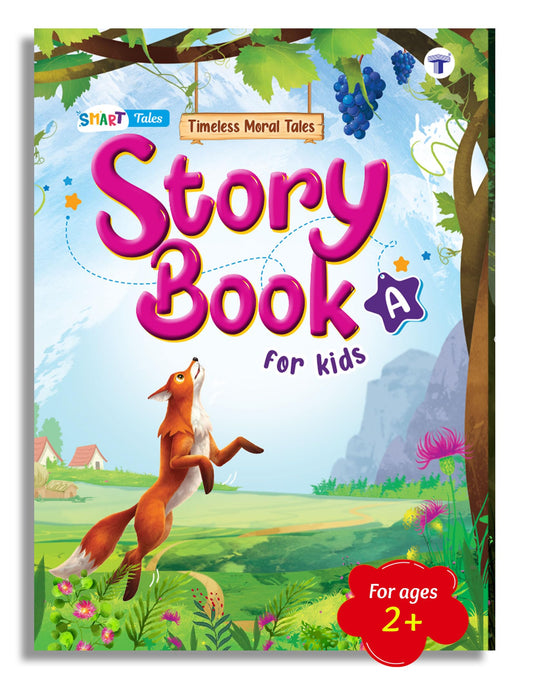 Blossom Moral Story Book for Kids Age 3+ Years in English | Illustrated 31 Classic Tale Stories with Colourful Pictures | Bedtime Story Book for Children | Short Stories for Infants, Toddlers | Book A