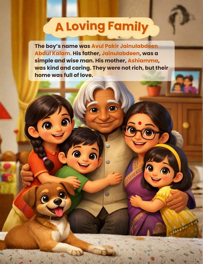 Dr A.P.J. Abdul Kalam for Kids – Inspiring Illustrated Biography Book for Children | Motivational Stories, STEM Learning & Moral Values | Early Educational Gift Book | English Edition