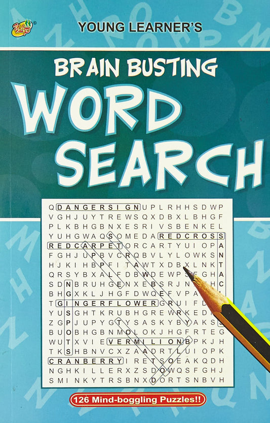 Brain Busting Word Search book cover
