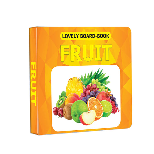 Board Books (lovely) - Fruits by Dreamland Publications (Author) book cover