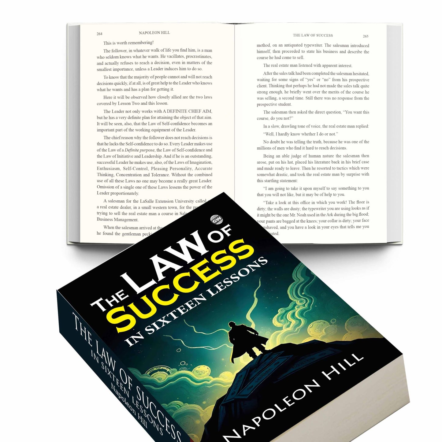 The Law of Success in Sixteen Lessons (Paperback) :- achievement principles text, inspirational wisdom classic, professional excellence guide, iconic personal growth book