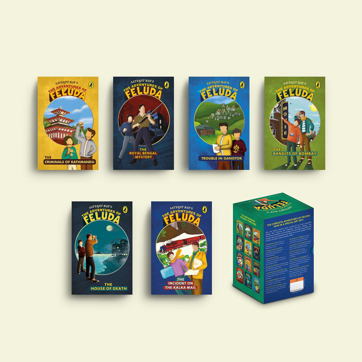 The Adventures of Feluda (Special Birthday Edition; Collector's Edition Box Set): 12 Classic Mysteries for Children