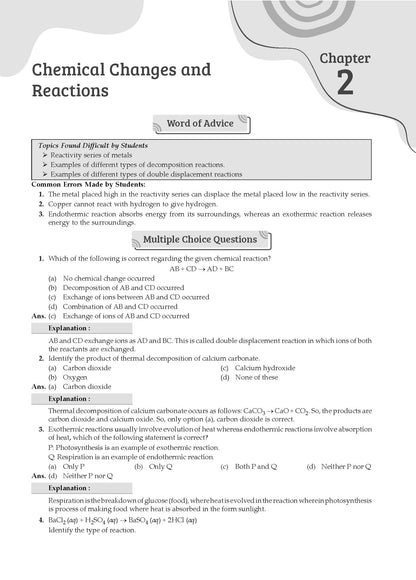 Gurukul by Oswal ICSE Class 9 Chemistry Most Likely Question Bank for 2027 Exam | Chapterwise & Categorywise Questions, Competency-Based Practice, New Pattern Questions, MCQ Explanations