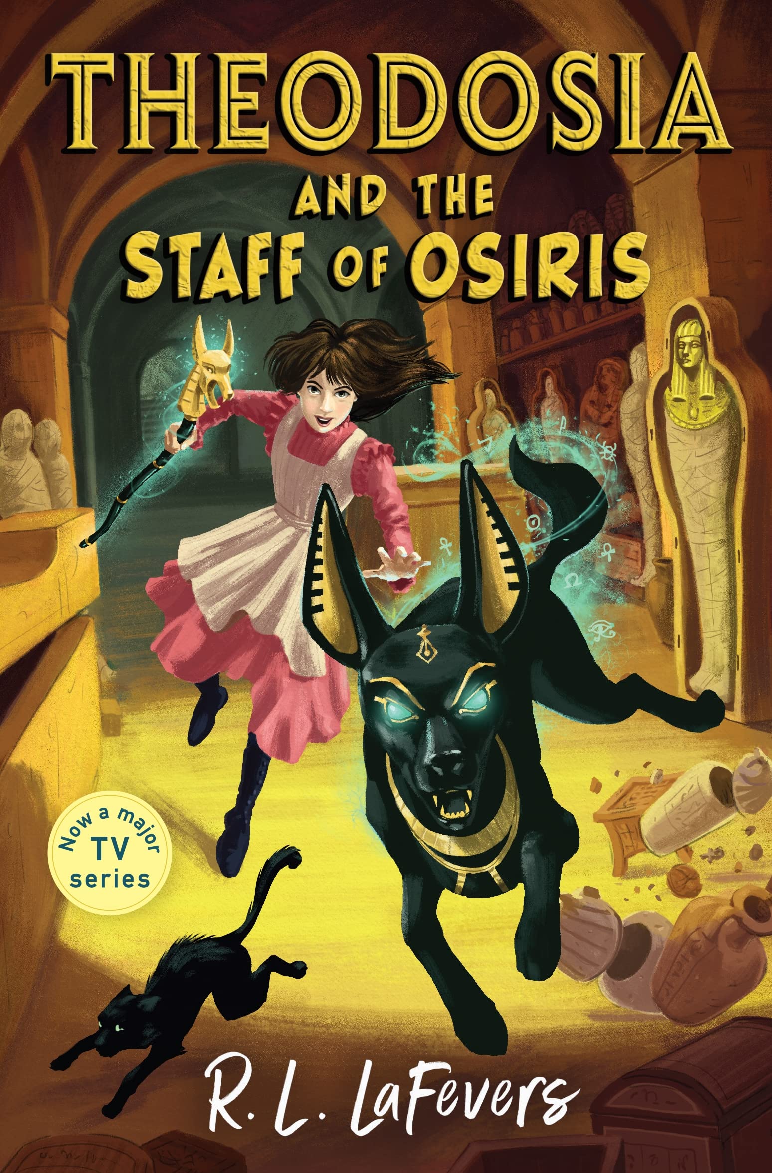 Theodosia and the Staff of Osiris book cover