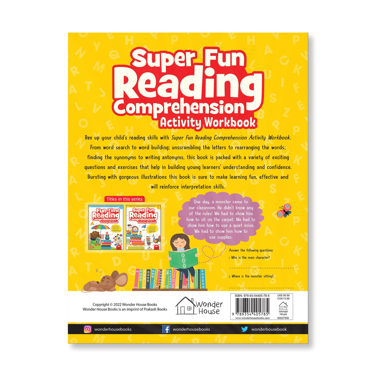 Super Fun Reading Comprehension Workbook: Level 2 | Activity Book for Kids | Ages 7–9 | Strengthen Reading & Thinking Skills with Engaging Passages
