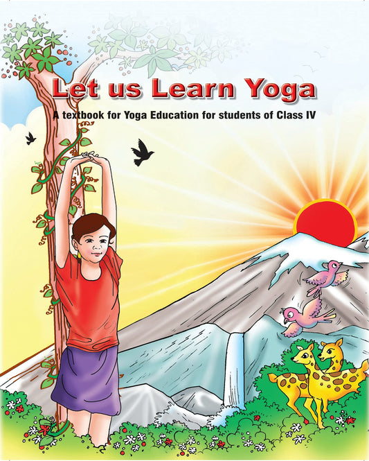 Aao Seekhe Yog Class 4 book cover