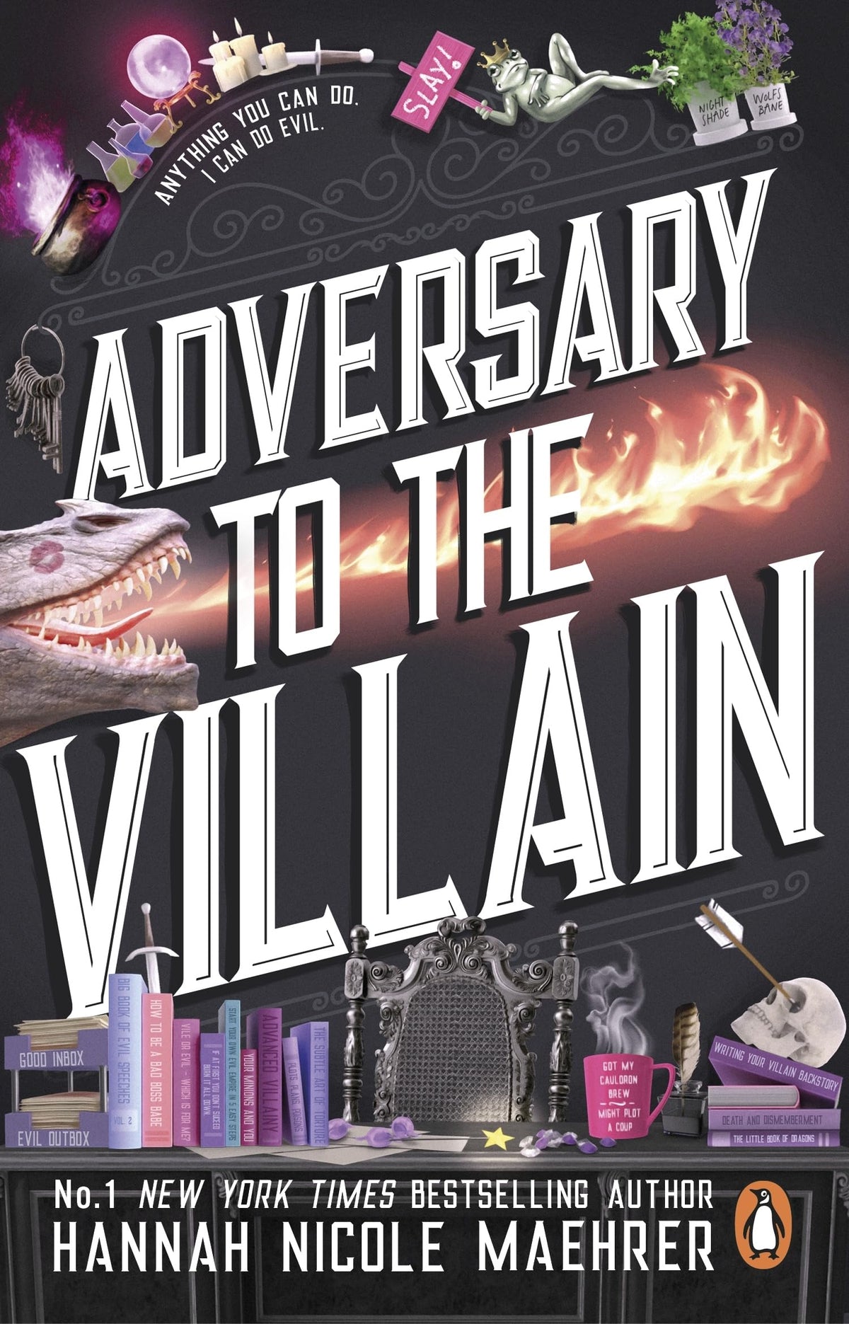 Adversary to the Villain: The hilarious fantasy romance from the New York Times bestselling author and TikTok sensation (Assistant to the Villain, 4)