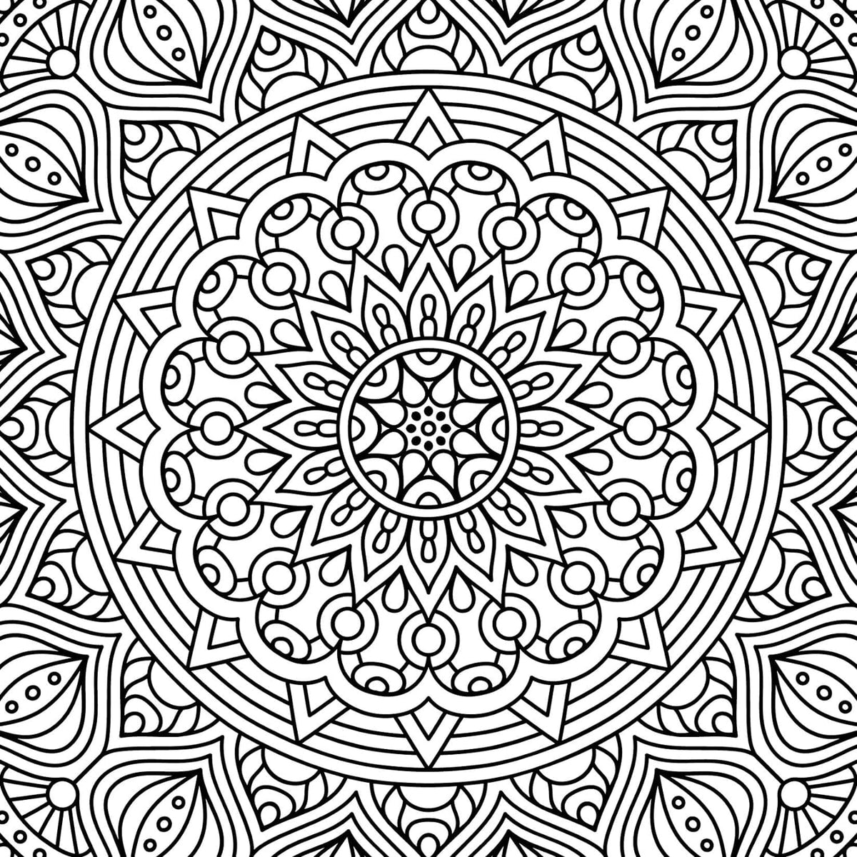 Refreshing Mandala Colouring Book for Adults Book 3 | Intricate Mandala Designs for Mindfulness, Relaxation & Creativity | High Quality Paper for Pens, Pencils & Markers