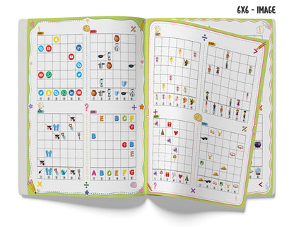 Sudoku Book for Kids | 1001+ Sudoku Puzzle Book for Kids & Adults | Brain Booster Activity Book - 4x4, 6x6, 9x9 & 12x12 Levels | Ages 8+ Years | Two Brothers Publications