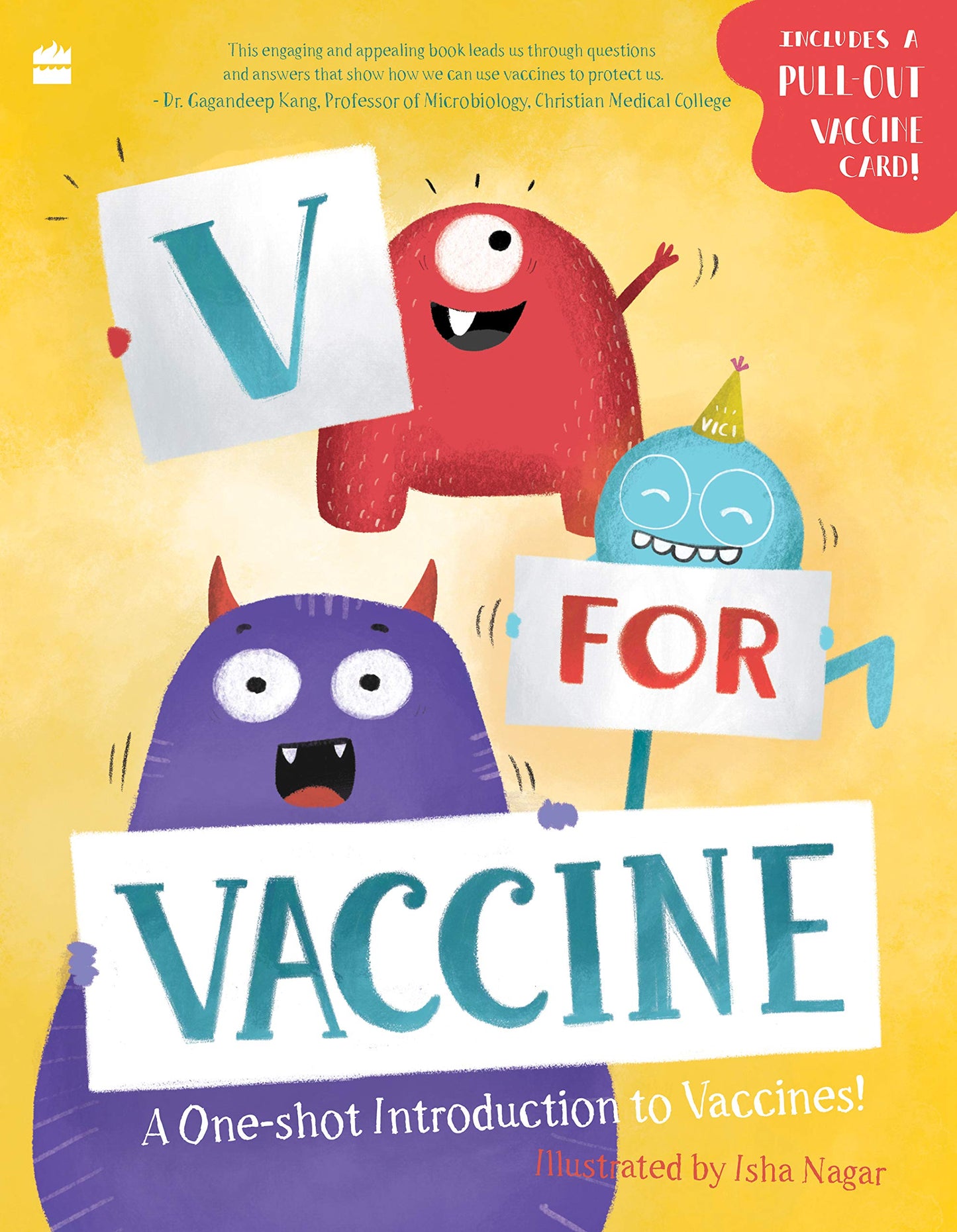 V FOR VACCINE book cover