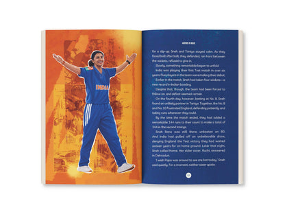 Women in Blue: Sixteen Warriors, One World Cup Dream | The Story of India's World Cup-Winning Women's Cricket Team | Illustrated Biographies | Ages 9+