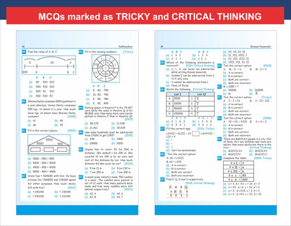 Disha Olympiad Champs Mathematics Class 5 with Chapter-wise Previous 13 Year (2013 - 2025) Questions 7th Edition | Complete Prep Guide with Theory, PYQs, Past & Practice Exercise