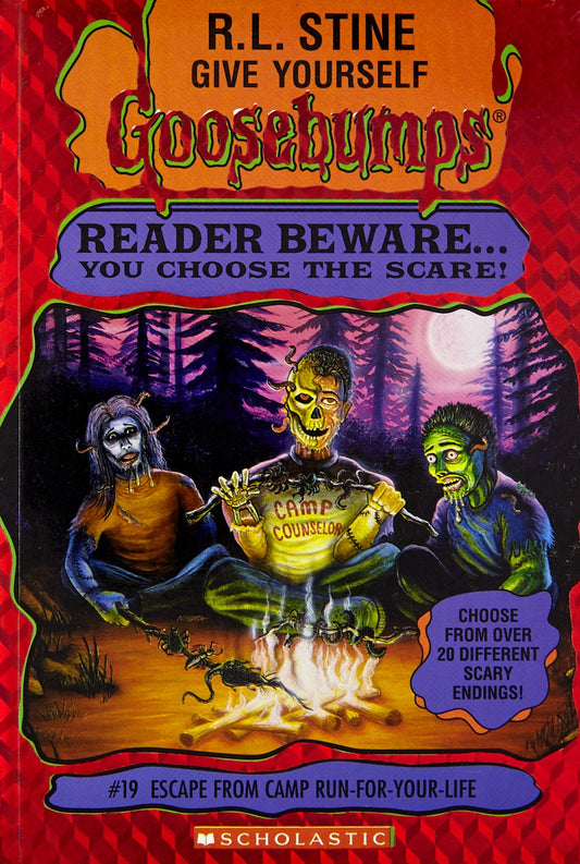 Escape from the Camp Run-For-Your-Life (Give Yourself Goosebumps - 19) by R.L. Stine (Author) book cover