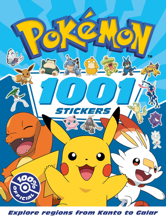 Pokemon: 1001 Stickers: The Illustrated History of the SAS: The ultimate sticker book for Pokémon fans.