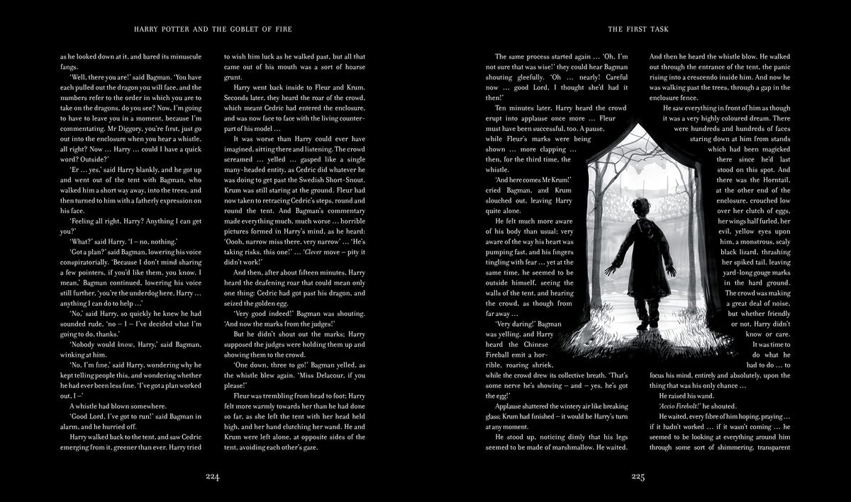 Harry Potter and the Goblet of Fire: Illustrated Edition