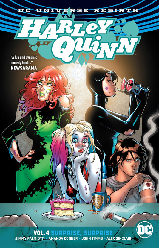 Harley Quinn Vol. 4: Surprise, Surprise (Rebirth) book cover