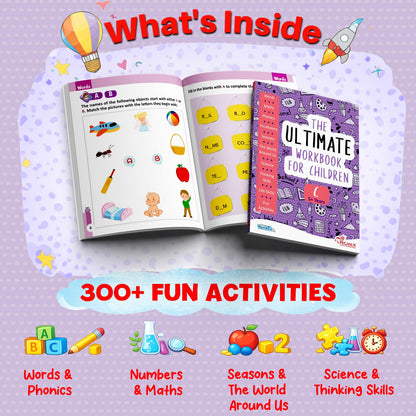 The Ultimate Workbook for Children 5-6 Years Old