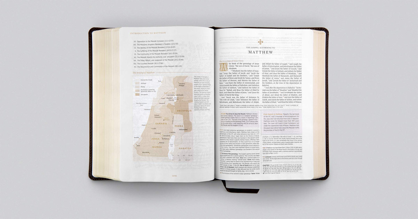 ESV Women's Study Bible (Trutone, Deep Brown)