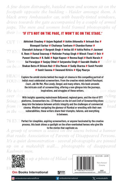 Screen Writers Inc. - 33 Masters on the Art and Craft of Screen Writing
