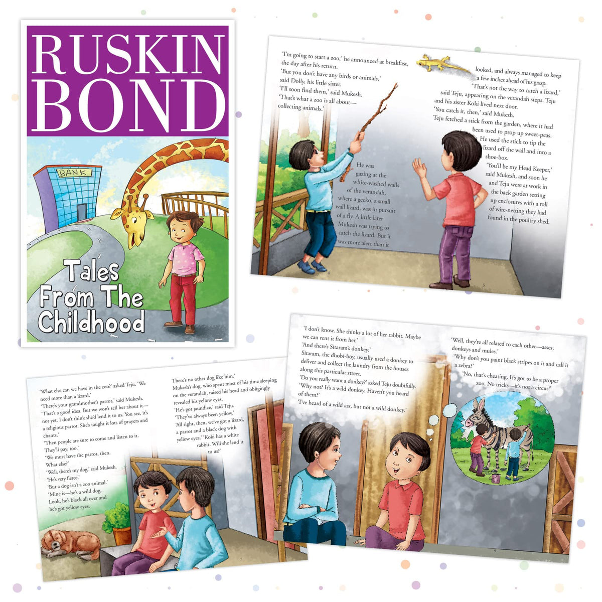 Ruskin Bond - Best Selling Children Story Books Collection (Set of 4 Books)