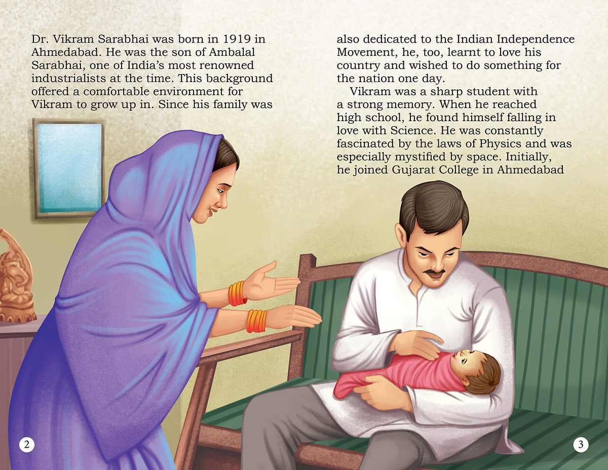 Story Books for Kids (Set of 5 Books) (Illustrated) - Indian Scientists - Biographies for Children - 6 Years to 10 Years Old - CV Raman, Homi Bhabha, Ramanujan, Vikram Sarabhai, Abdul Kalam