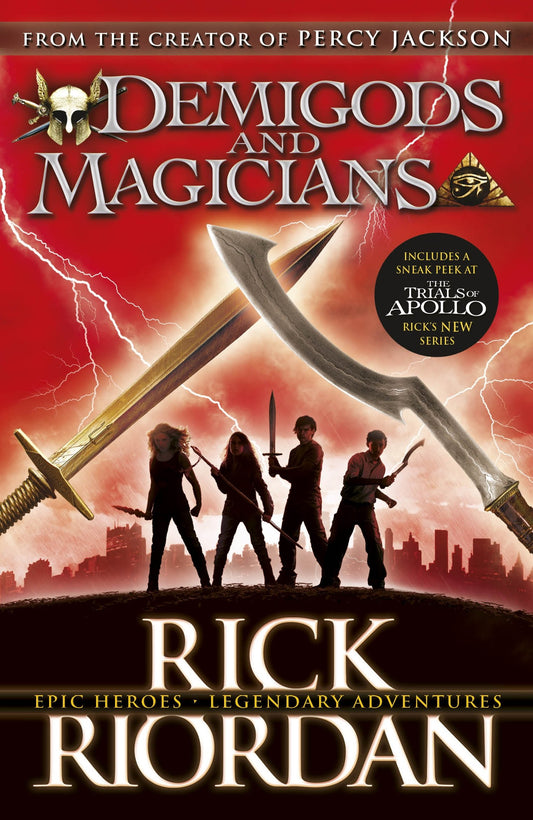 Demigods and Magicians: Three Stories from the World of Percy Jackson and the Kane Chronicles by Rick Riordan book cover