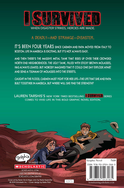 I Survived Graphic Novel #11: I Survived The Great Molasses Flood, 1919 (Graphix) 