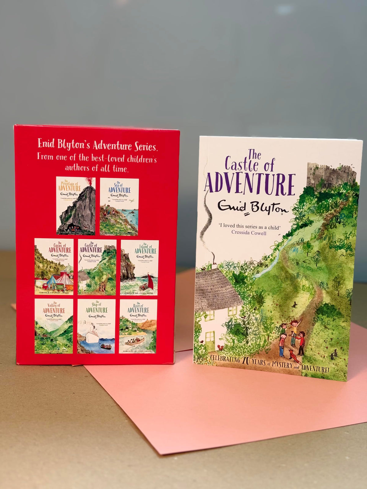Enid Blyton Adventure Series Books 1 - 8 Collection Set (River, Circus, Ship, Mountain, Sea, Valley, Castle & Island)