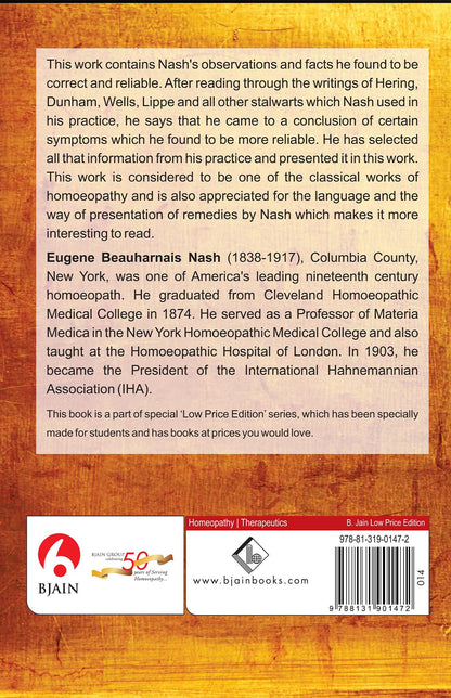 Leaders in Homeopathic Therapeutics with Grouping and Classicfication