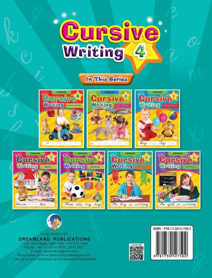 Cursive Writing Book (Sentences) Part 4