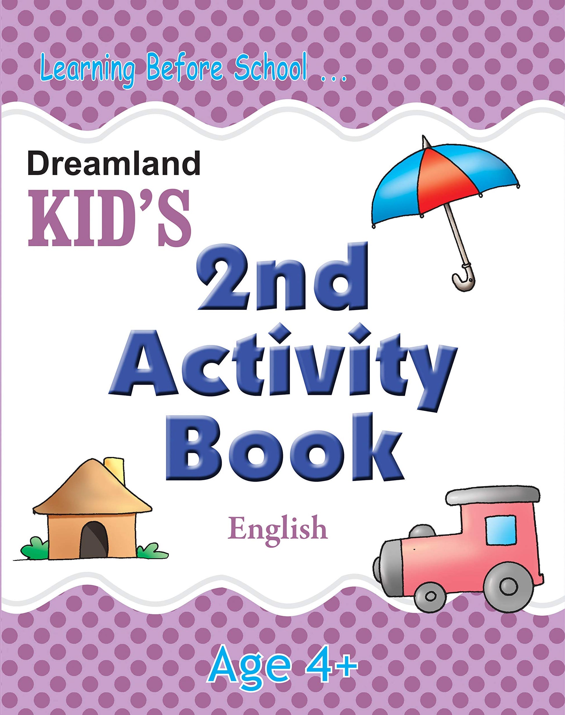 Kid's 2nd Activity Book { English } by Dreamland Publications (Author) book cover