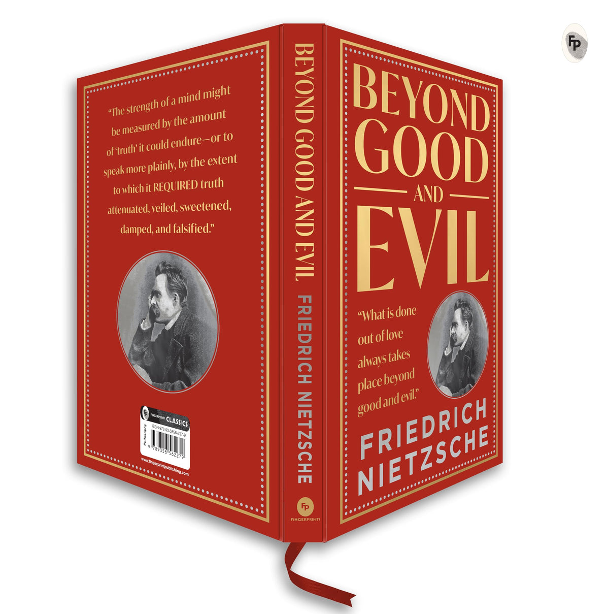 Beyond Good and Evil by Friedrich Nietzsche (Deluxe Hardbound Edition) – German Philosophy | Existentialism | Morality and Truth | Self-Discovery