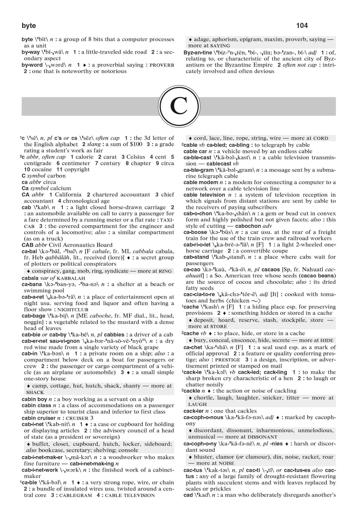 MerriamWebsters Dictionary and Thesauru