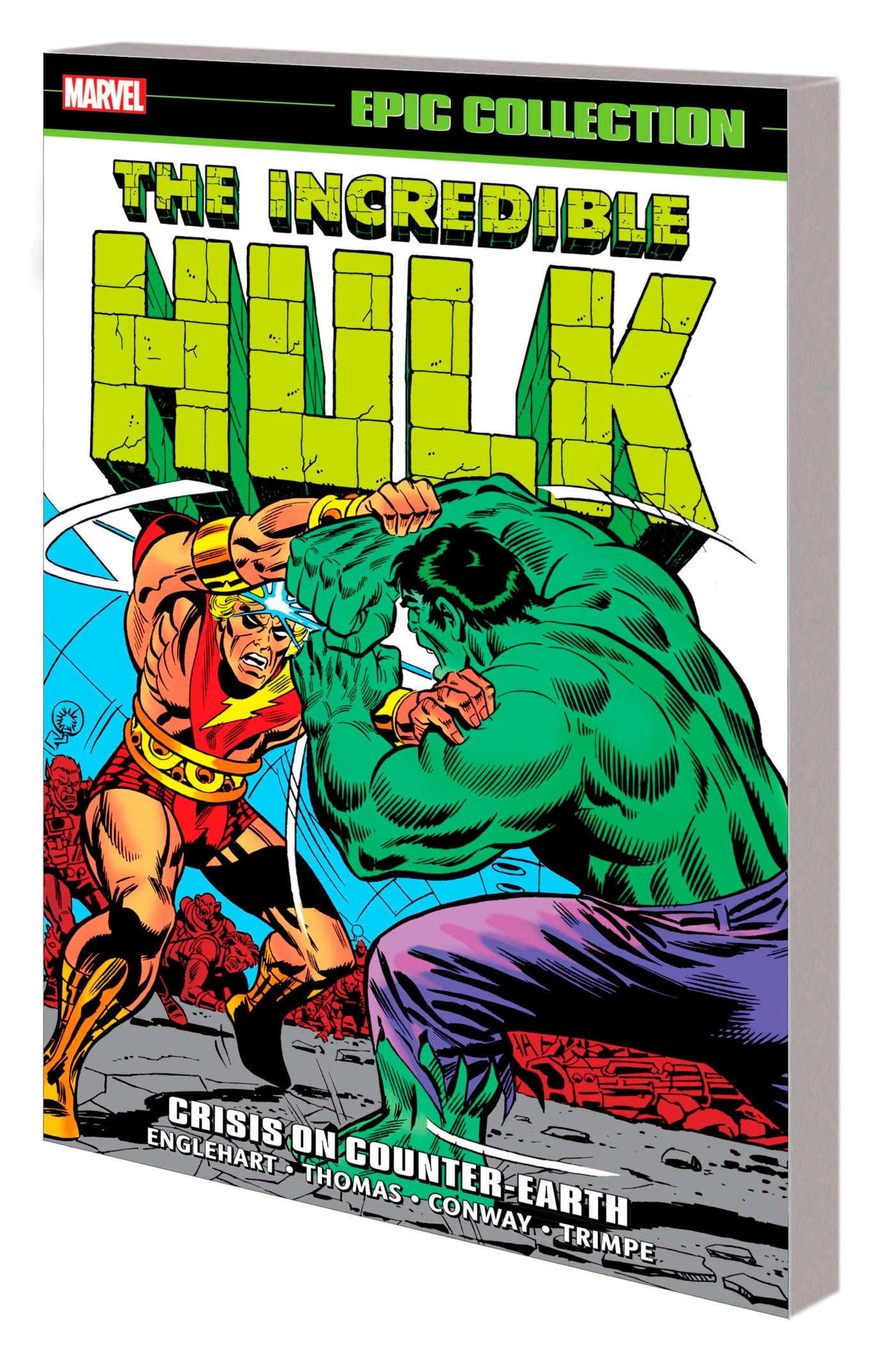 INCREDIBLE HULK EPIC COLLECTION: CRISIS ON COUNTER-EARTH book cover