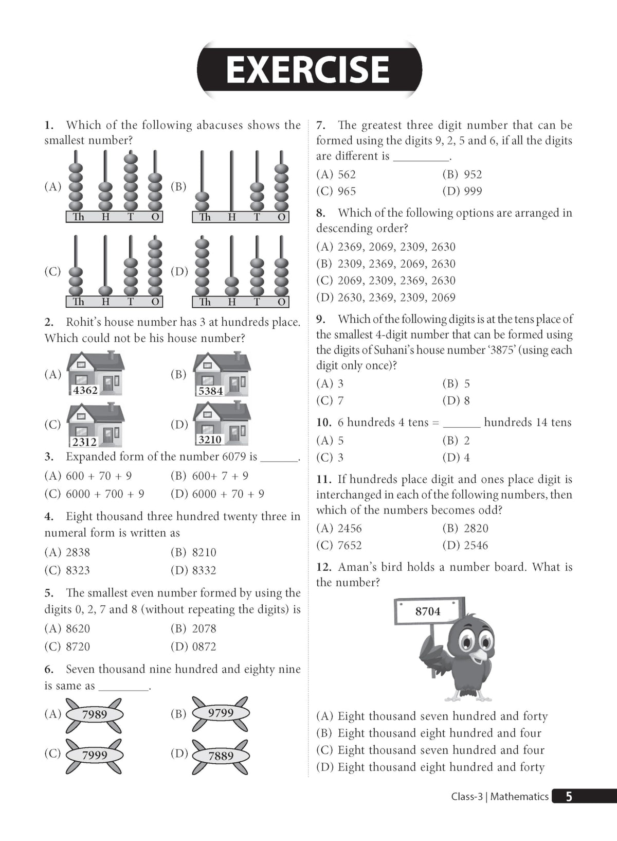 MTG Mathematics (IMO) Olympiad Prep Guide Class 3 | Detailed Theory, Exercise with Self Test For Practice | SOF Olympiad Books For Exam 2026-27 (Useful For Level-1 & 2)