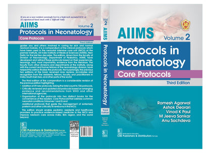 AIIMS Protocols In Neonatology Core Protocols 2 Vol Set 3rd Reprint Edition (PB 2025): 1,2
